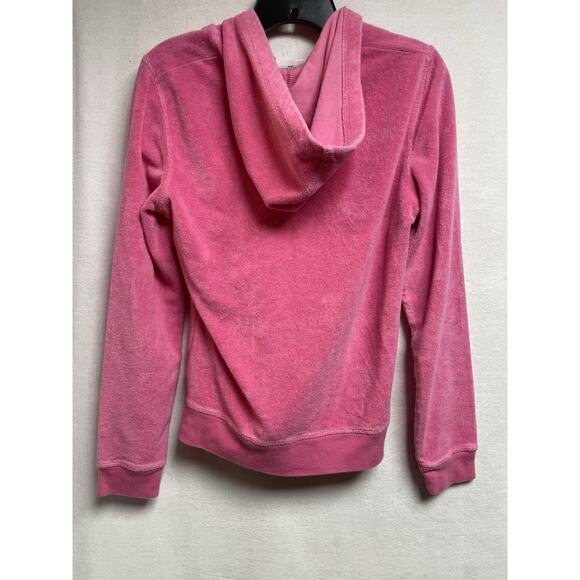 Tommy Hilfiger Swim Hoodie Women’s Pink Terry Cloth Zip‎ 2006 80% Cotton Medium - Picture 4 of 4